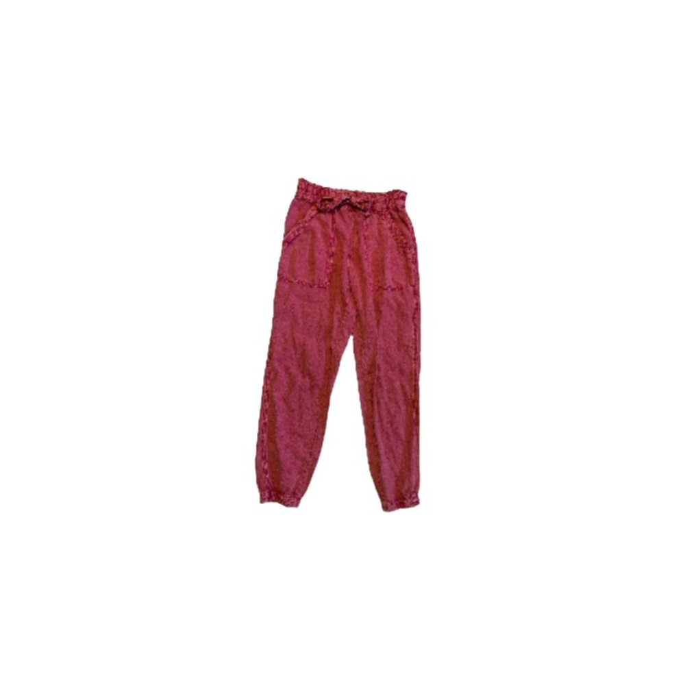Anthropologie Pink Lounge Pants with Elastic Cuffs - Women’s Size XS